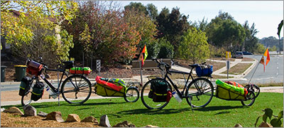 bicycles at home